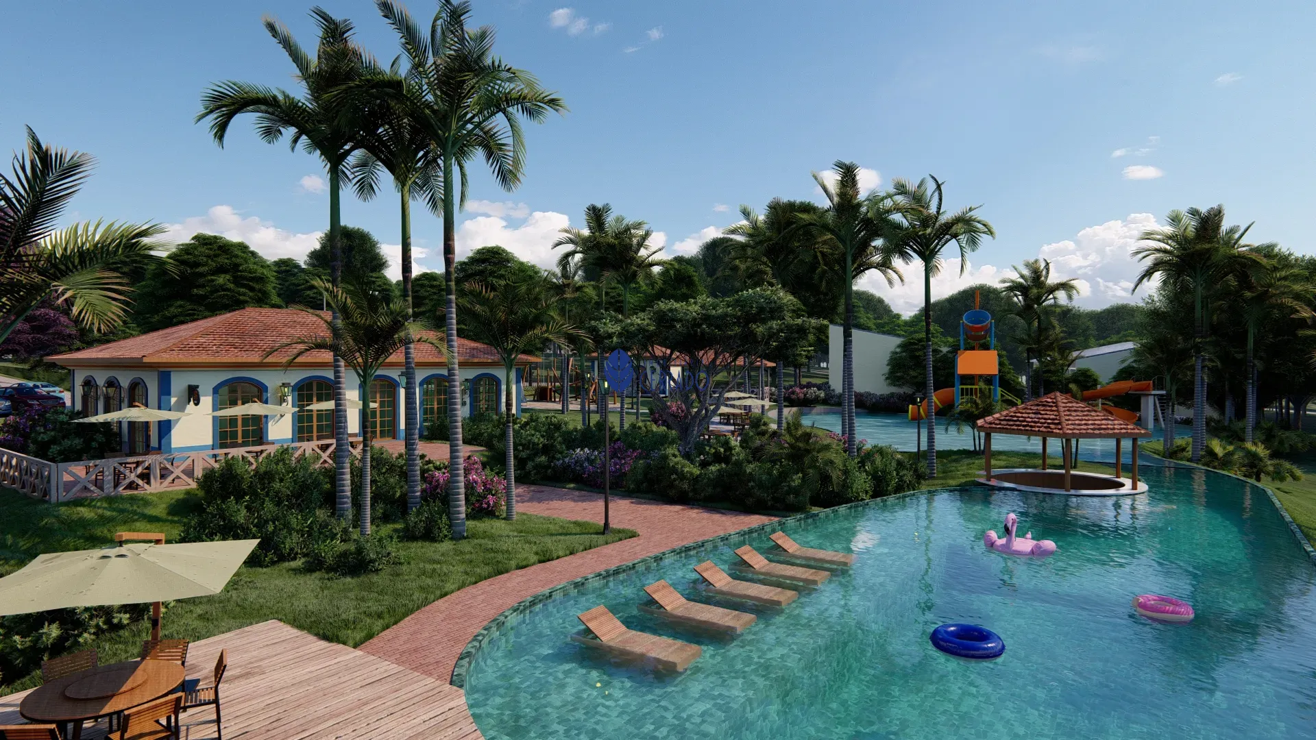 Infraestrutura do Aurora do Lago